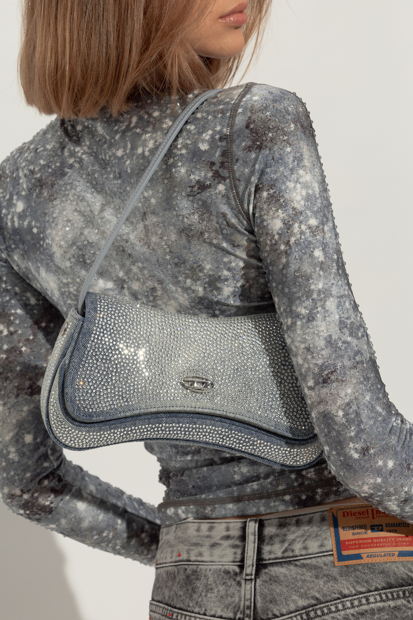Blue Shoulder bag PLAY CLUTCH Diesel - Vitkac Italy